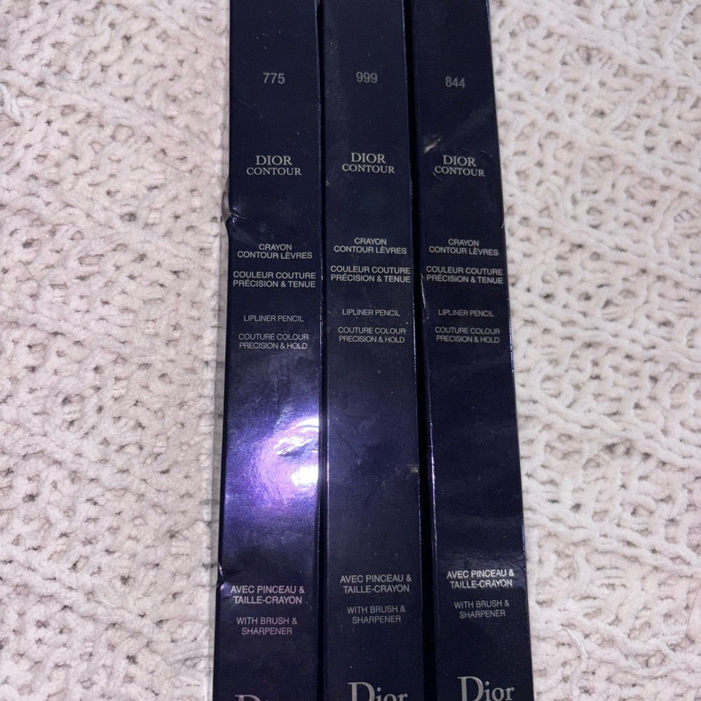Dior Contour Lip Pencil Trio - Black